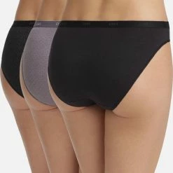 Dim Les Pockets Slips - Onderbroeken - Stretch Katoen - Dames - 3 Stuks - Maat 42/44 - Zwart/Grijs 7 Dim Les Pockets Slips - Onderbroeken - Stretch Katoen - Dames - 3 Stuks - Maat 42/44 - Zwart/Grijs -Lingerie-Dames-Badmode Winkel 550x788 2