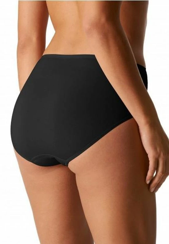Mey Dames Tailleslip Organic Katoen - 42 - Zwart 2 Mey Dames Tailleslip Organic Katoen - 42 - Zwart - Afbeelding 2