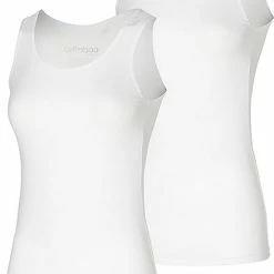 Apollo Dames Hemden Bamboo | MAAT L | 2-pack | Wit