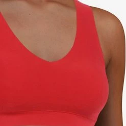 Chantelle Top Met Vulling - Soft Stretch - Padded Top - XL - Rood -Lingerie-Dames-Badmode Winkel 550x809 2