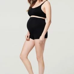 Noppies Naadloze Zwangerschapsshorts Seamless - Black - M/L -Lingerie-Dames-Badmode Winkel 550x811 1
