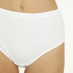 Marly MOON'S Hoge Taille Ribana - 100% Katoen - Ondergoed Dames Slips - L - Wit - 1 Stuk 12 Marly MOON'S Hoge Taille Ribana - 100% Katoen - Ondergoed Dames Slips - L - Wit - 1 Stuk -Lingerie-Dames-Badmode Winkel 550x824 6