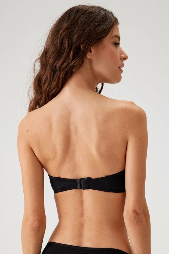 Viuma Milano Viuma Vrouw Zwart 602061 Strapless Beha Bh Zonder Beugel Dagelijks Comfort Hoogwaardig Kwaliteit 2 Viuma Milano Viuma Vrouw Zwart 602061 Strapless Beha Bh Zonder Beugel Dagelijks Comfort Hoogwaardig Kwaliteit - Afbeelding 2