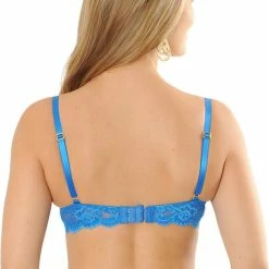 SAPPH - Odetta Push-Up BH Blauw - Maat 85B - Blauw - Met Beugel - Dames -Lingerie-Dames-Badmode Winkel 550x826 3