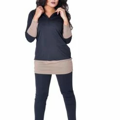 MYKINY BRAND BURKINI Pearl, UV Werende Jurk En Broek, Zwem Set, Dames, UV 50 Beschermende Zwem Tuniek En Zwem Broek M, Set ExclusiefTurban 12 MYKINY BRAND BURKINI Pearl, UV Werende Jurk En Broek, Zwem Set, Dames, UV 50 Beschermende Zwem Tuniek En Zwem Broek M, Set ExclusiefTurban -Lingerie-Dames-Badmode Winkel 550x828 1